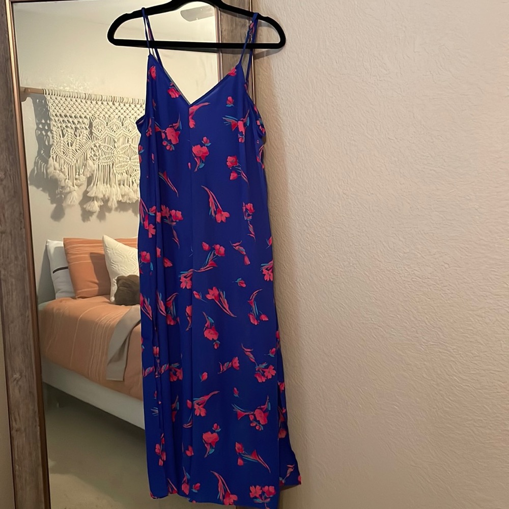 Floral maxi dress/beach cover up
